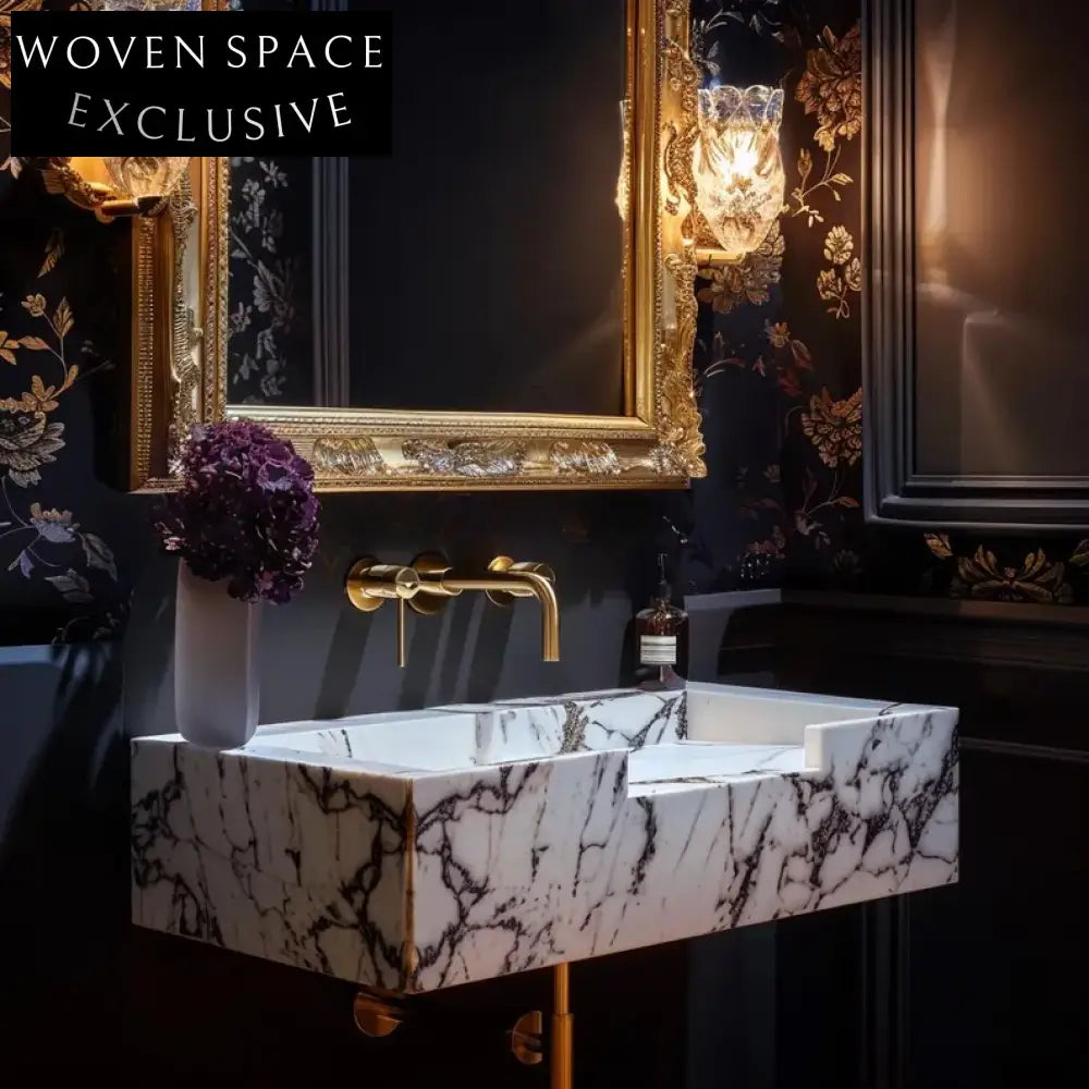 Elena Marble Sink Monet