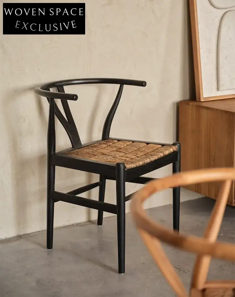Elisa Solid Wood Medieval Style Dining Chair Original color|Ready stock / In stock