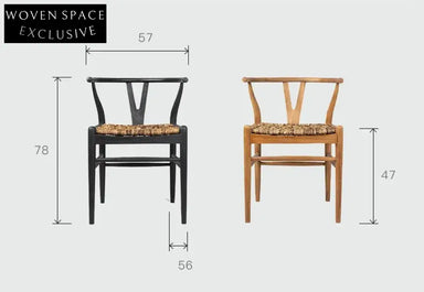 Elisa Solid Wood Medieval Style Dining Chair Original color|Ready stock / In stock