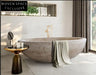 Ellipse Master Bathtub – Luxury Custom Travertine Design