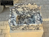 Elodie Calacatta viola backsplash marble sink