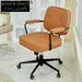 Ergonomic Adjustable Swivel Home Office Leather Desk Chair