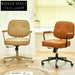 Ergonomic Adjustable Swivel Home Office Leather Desk Chair