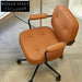 Ergonomic Adjustable Swivel Home Office Leather Desk Chair