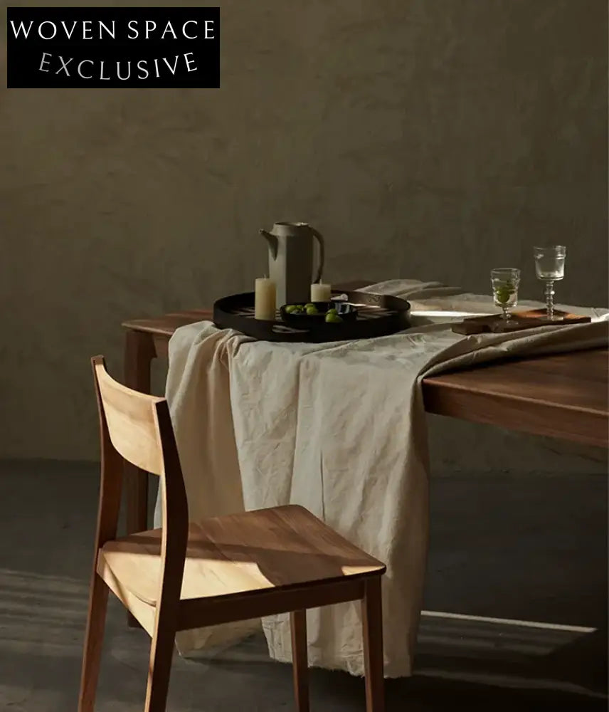 Eulalie High-End Teak Solid Wood Dining Chair Spot goods