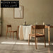 Eulalie High-End Teak Solid Wood Dining Chair Spot goods