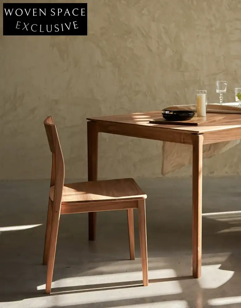 Eulalie High-End Teak Solid Wood Dining Chair Spot goods