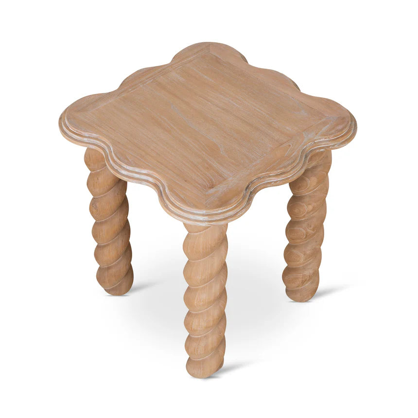 Ruslan 55cm Side Table - Natural
