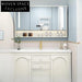 Evelyn Oak Bathroom Cabinet with Corian Basin