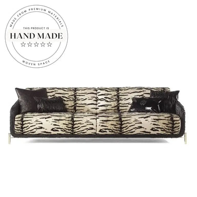 Exotic Leopard Print Italian Velvet Post Modern Reclining Armchair