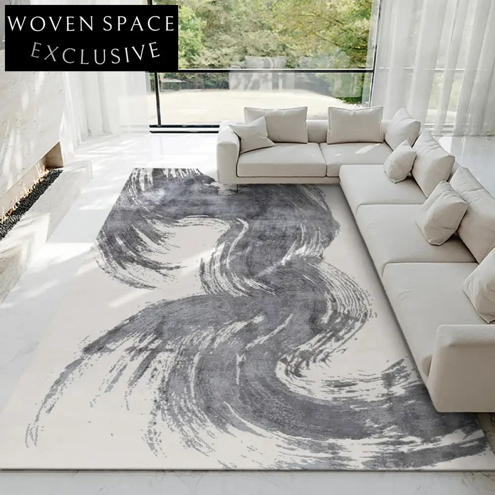 Exquisite Handmade Italian Luxury Wool Custom Modern Home Area Rug