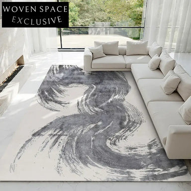 Exquisite Handmade Italian Luxury Wool Custom Modern Home Area Rug