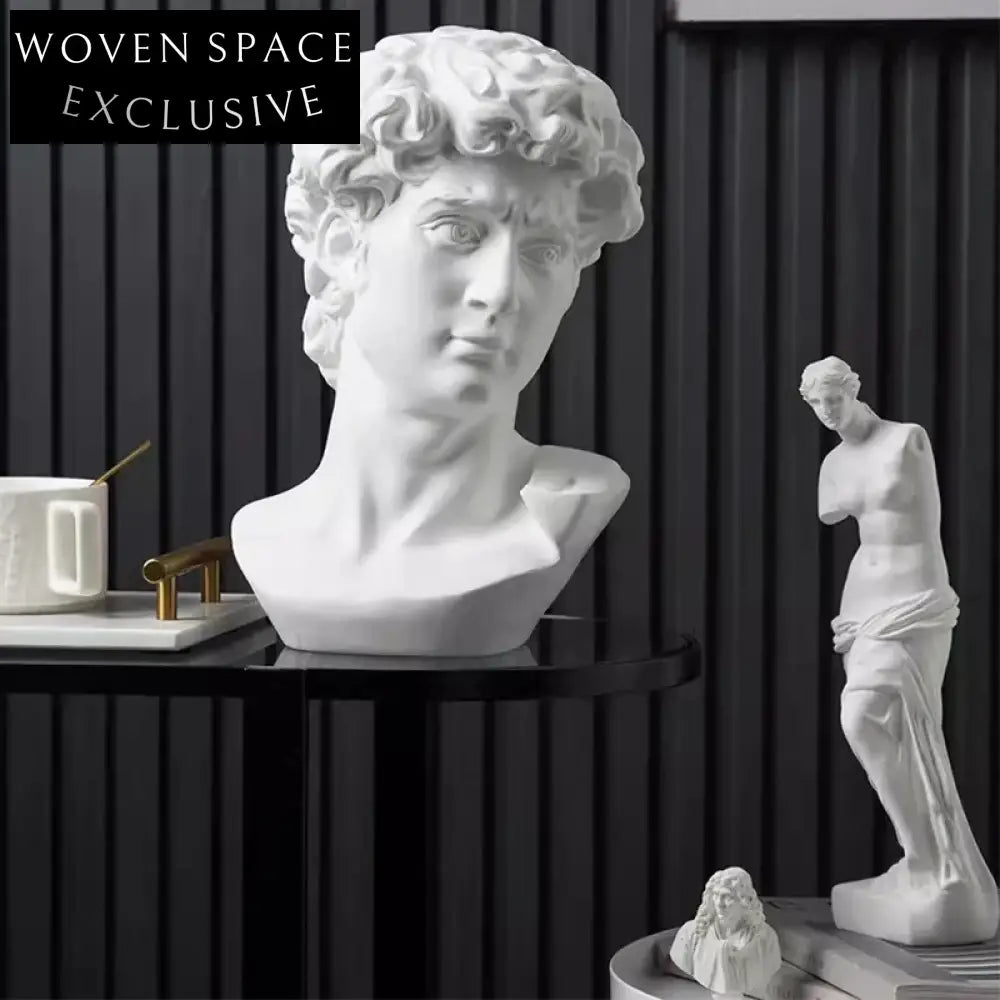 Exquisite Resin Greek Statues Venus Figurines, Elegant Home Hallway Decor Accents
