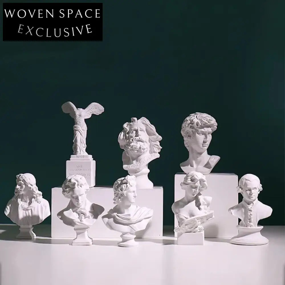 Exquisite Resin Greek Statues Venus Figurines, Elegant Home Hallway Decor Accents