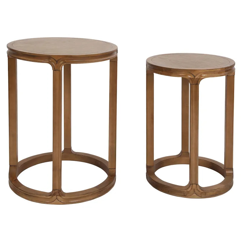 Cadie Nesting Side Tables - Natural