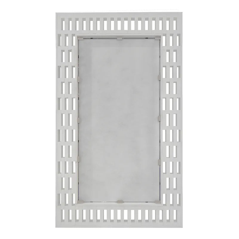 Appin Floor Mirror  - White