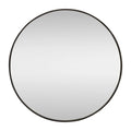 Vera Round Mirror - Antique Black