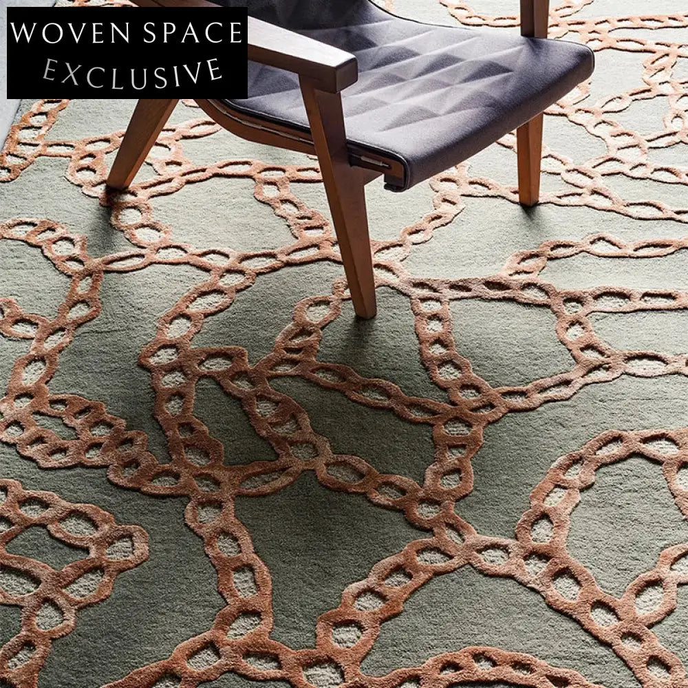 Fashionable Abstract Stripe Design Modern Luxury Living Room Bedroom Area Rug