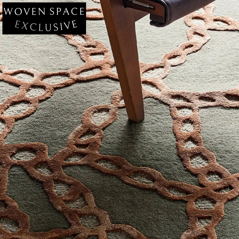 Fashionable Abstract Stripe Design Modern Luxury Living Room Bedroom Area Rug