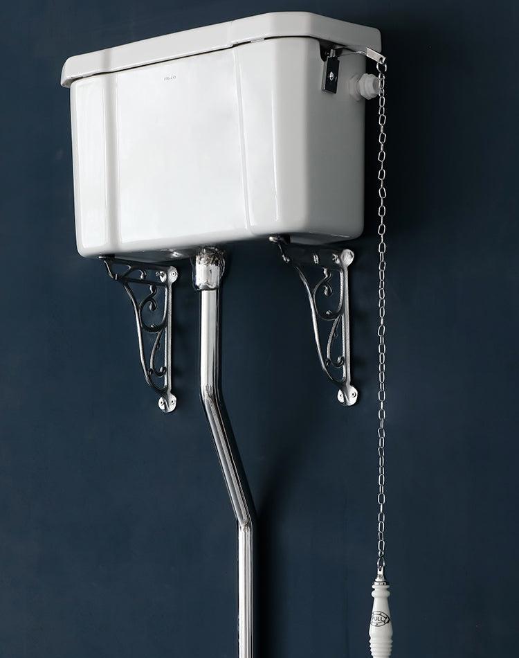 Victorian Retro Ceramic Pull Rod Toilet