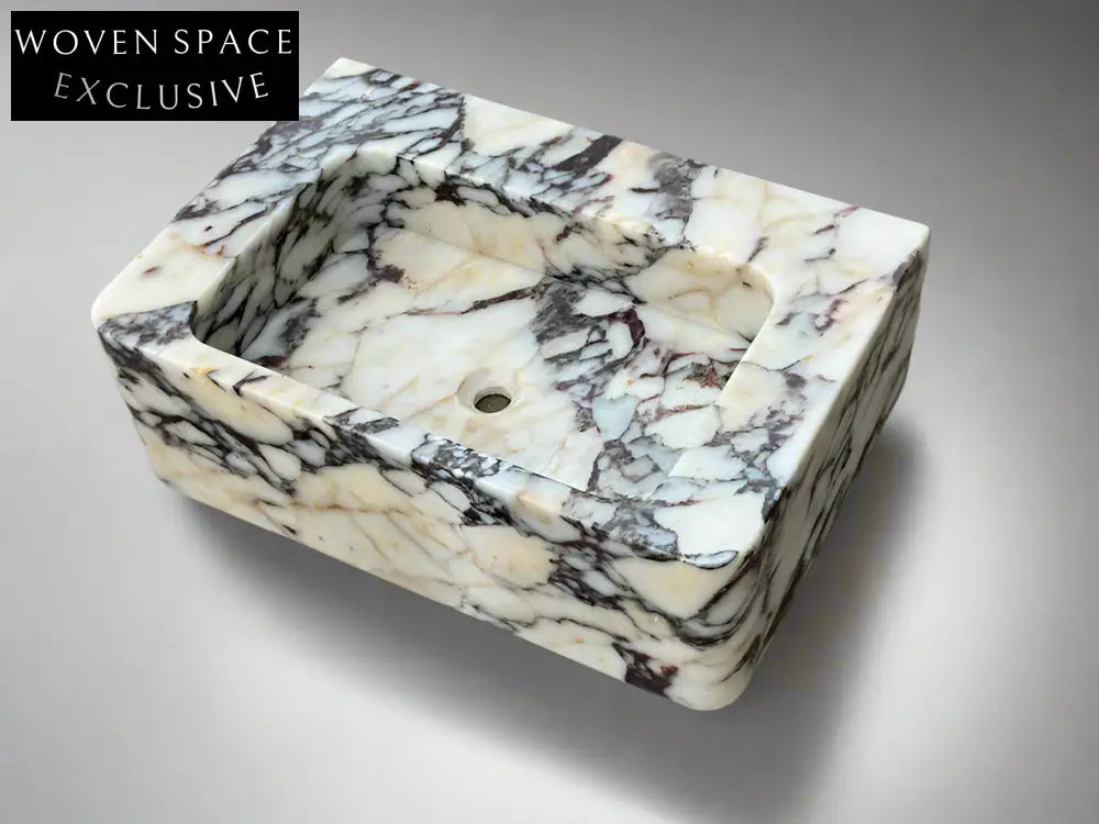 Federico Viola Ribbed Marble Sink