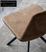 Fenric Iron Frame Cowhide Dining Room Chair