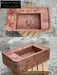 Ferrand Mooli Home Wabi-Sabi Wall-Mounted Travertine Basin