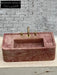 Ferrand Mooli Home Wabi-Sabi Wall-Mounted Travertine Basin