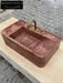 Ferrand Mooli Home Wabi-Sabi Wall-Mounted Travertine Basin