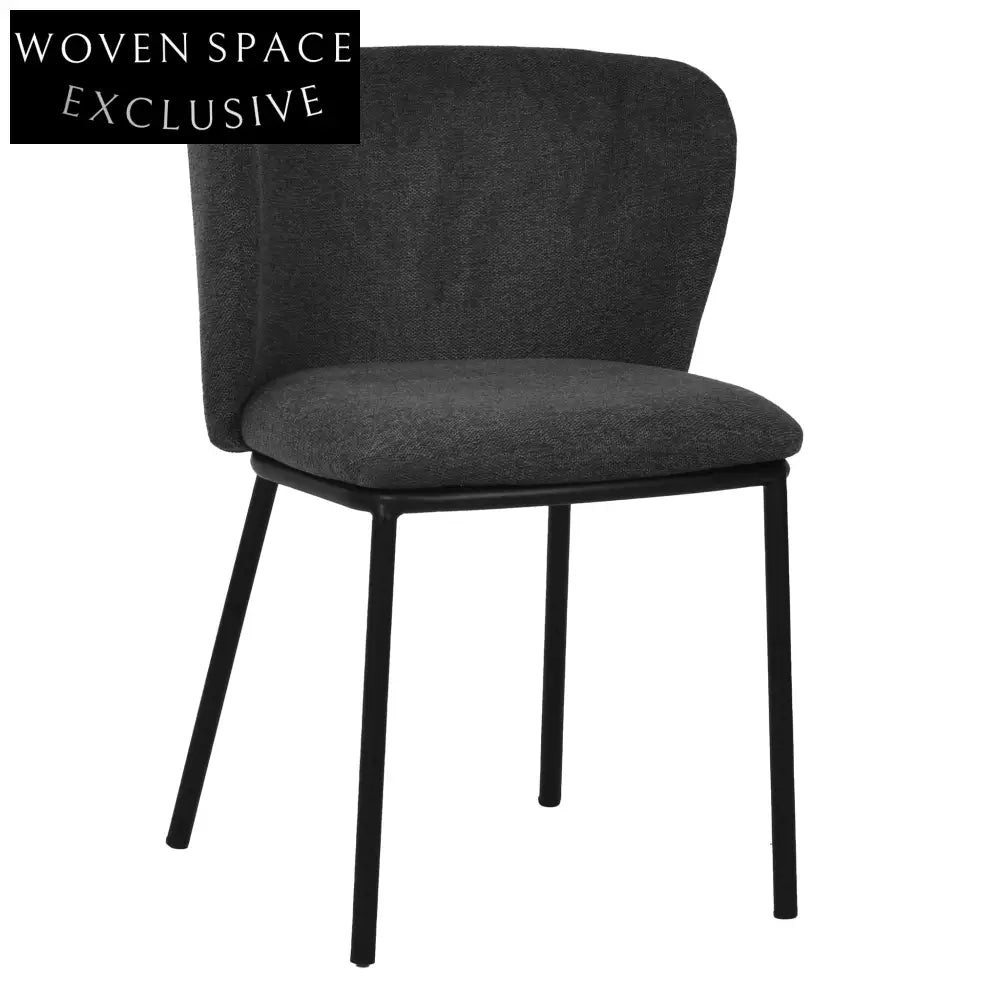 Flossie Dining Chair - Charcoal Grey (Set of 2) Dining Chairs