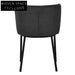 Flossie Dining Chair - Charcoal Grey (Set of 2) Dining Chairs