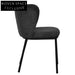 Flossie Dining Chair - Charcoal Grey (Set of 2) Dining Chairs