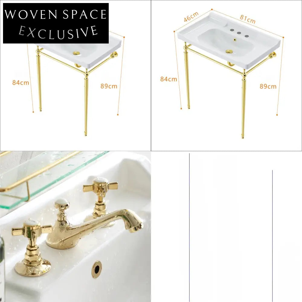 Francesca bathroom floor-standing wash basin