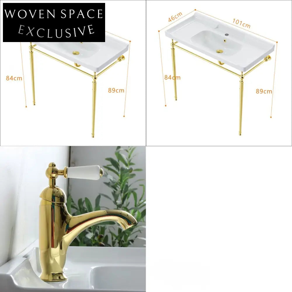 Francesca bathroom floor-standing wash basin