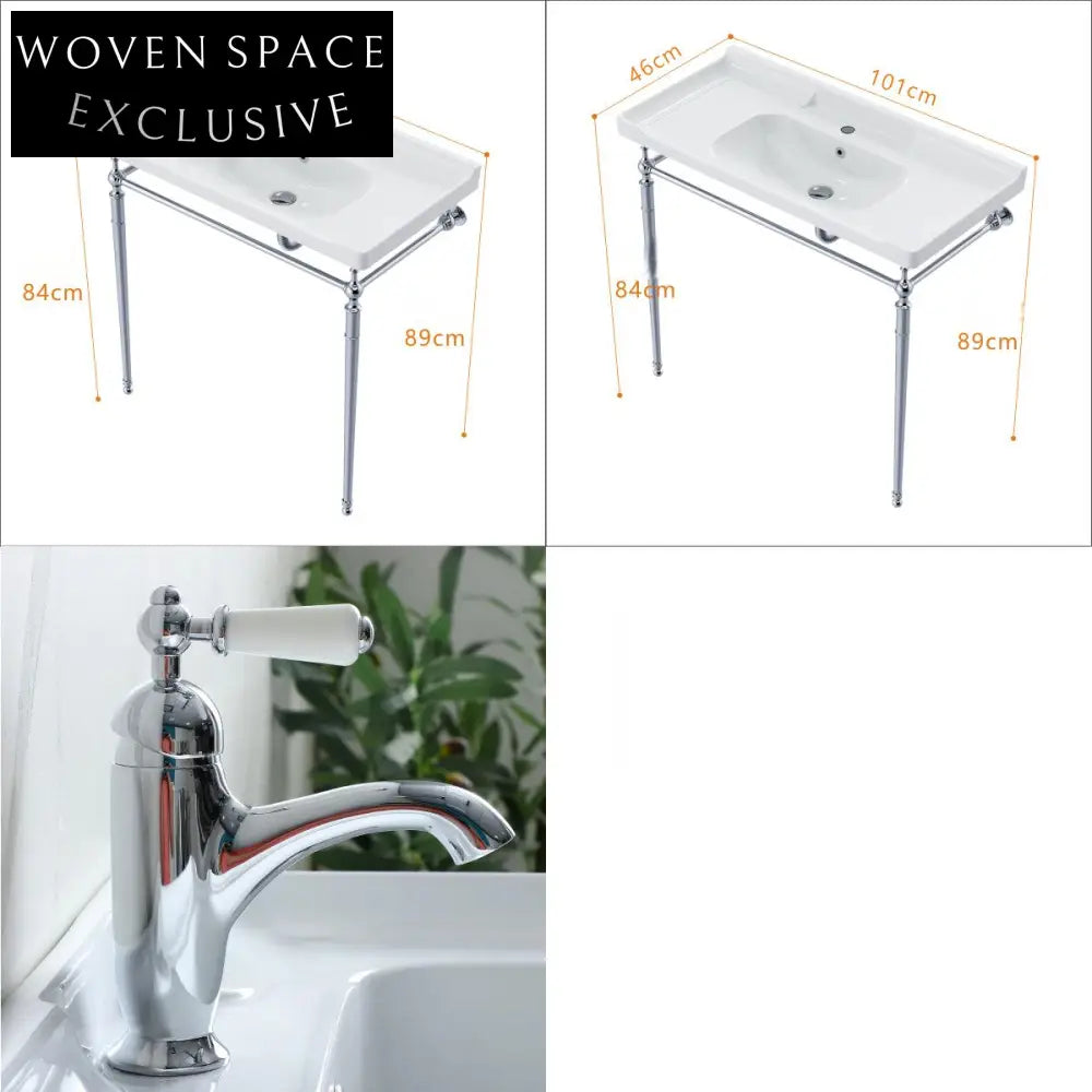 Francesca bathroom floor-standing wash basin