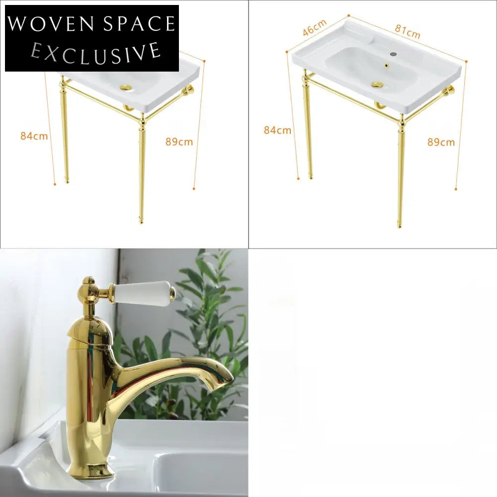 Francesca bathroom floor-standing wash basin