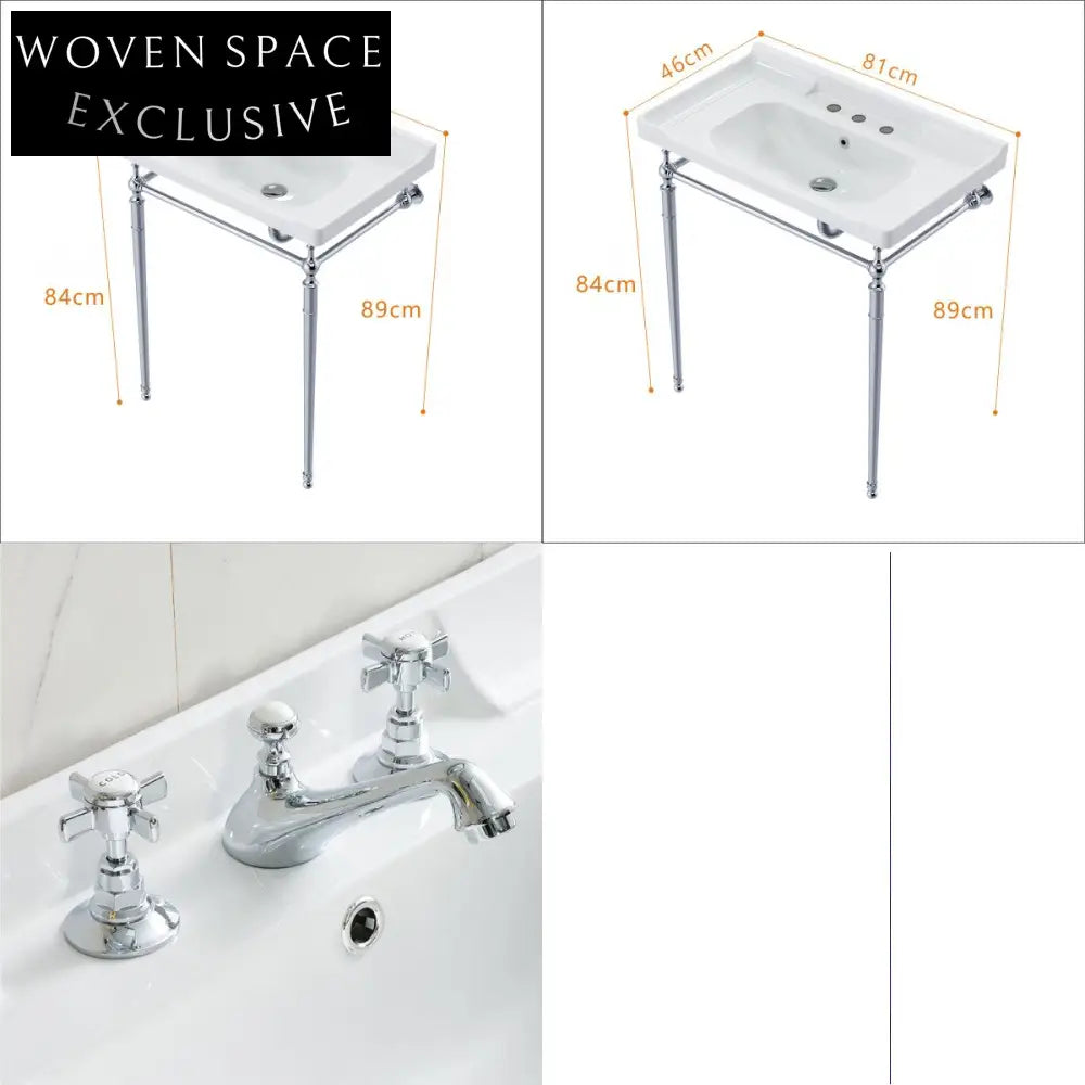 Francesca bathroom floor-standing wash basin