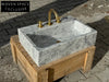 Frédérique Carrara Marble Bathroom Sink