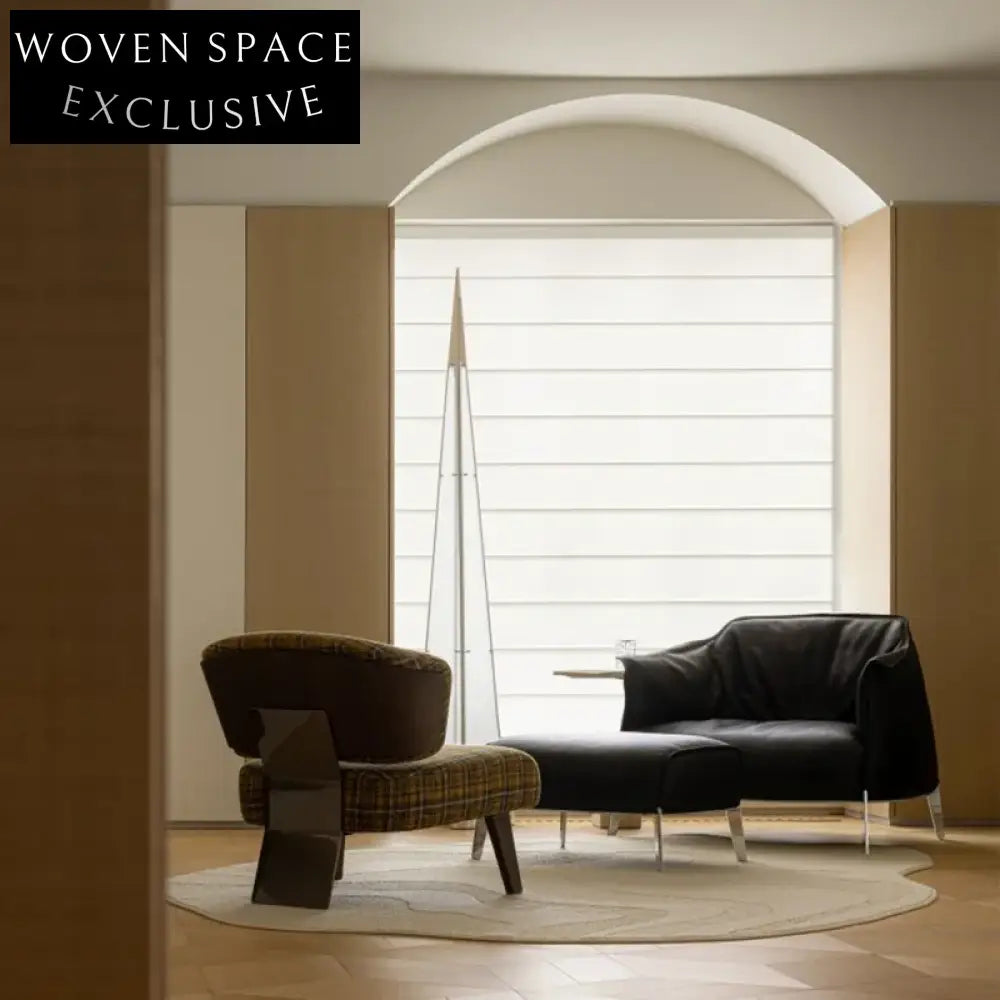 French Cream Modern Irregular Area Rug - Waterproof & Stain-Resistant