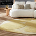French Cream Style Hand-Tufted Polyester Area Rug for Living Room Decor