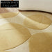 French Cream Style Hand-Tufted Polyester Area Rug for Living Room Decor