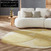 French Cream Style Hand-Tufted Polyester Area Rug for Living Room Decor