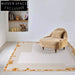 French Cream Style Handmade Luxury Plush Area Rug for Living Room