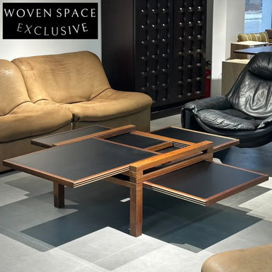 French Hexa Modular Coffee Table by Bernard Vuarnesson