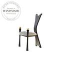 French Luxury Retro Solid Wood High Back Dining Chair