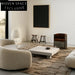 French Modern Thick Handmade Solid Color Plush Area Rug for Living Room