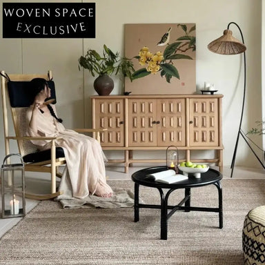 French Style Solid Ash Wood TV Stand Corner Storage Cabinet