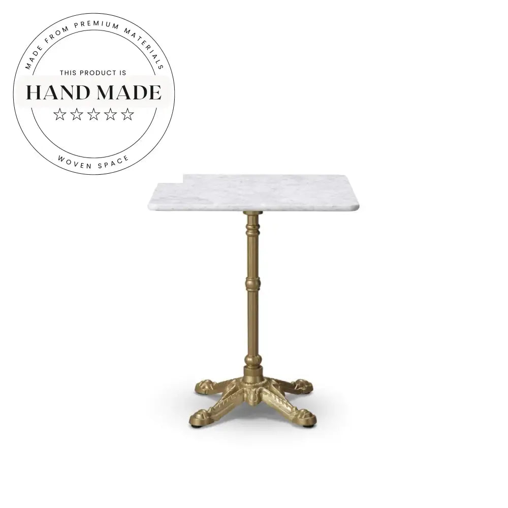 French Vintage Modern Bistro Restaurant Dining Table