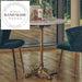 French Vintage Modern Bistro Restaurant Dining Table