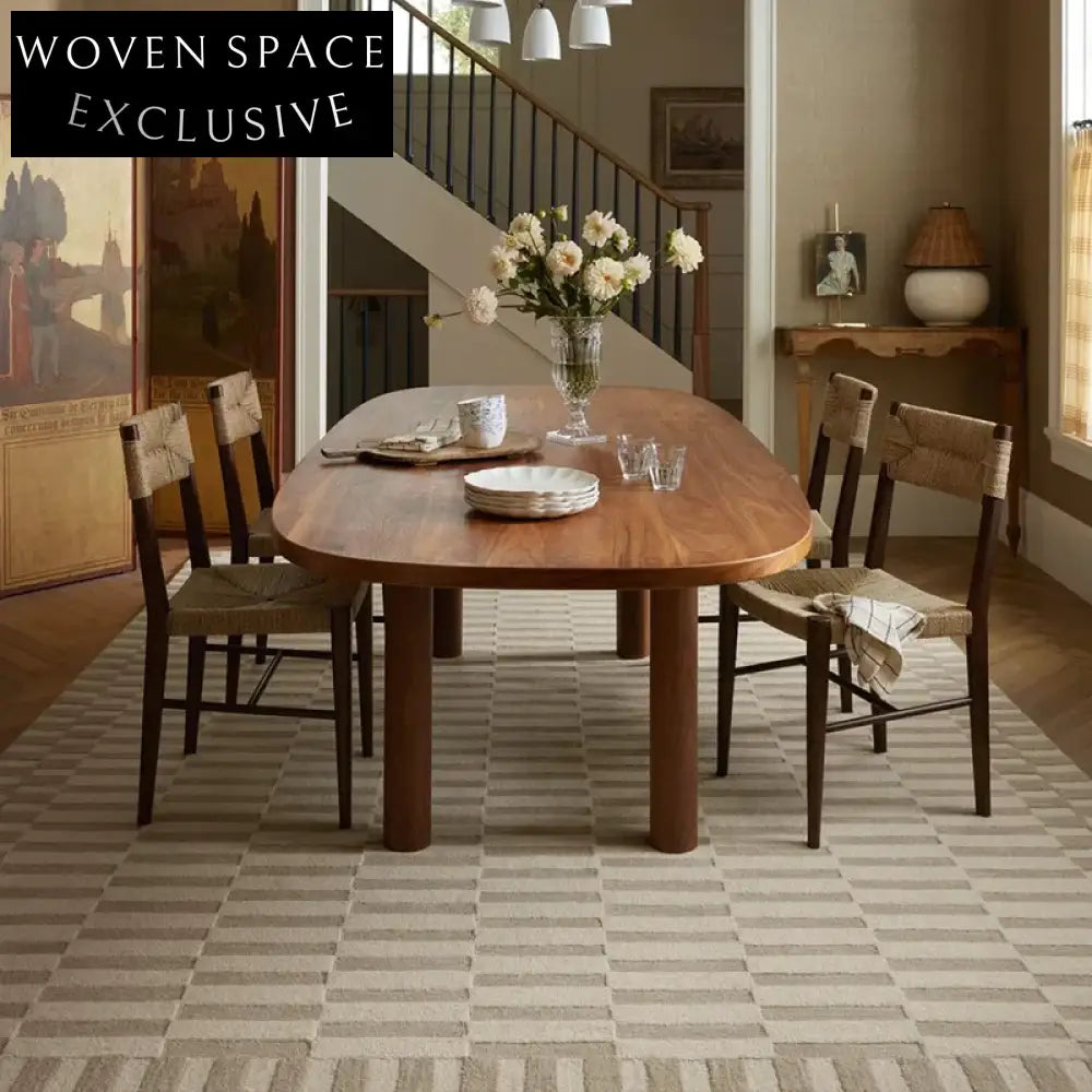 French Vintage Retro Light Luxury Custom High-End Living Room Bedroom Area Rug